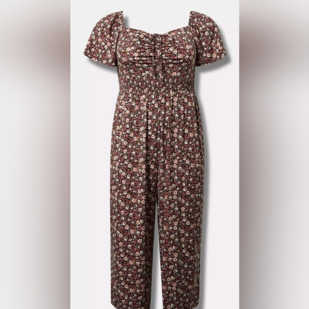 Ditsy Floral Jumpsuit